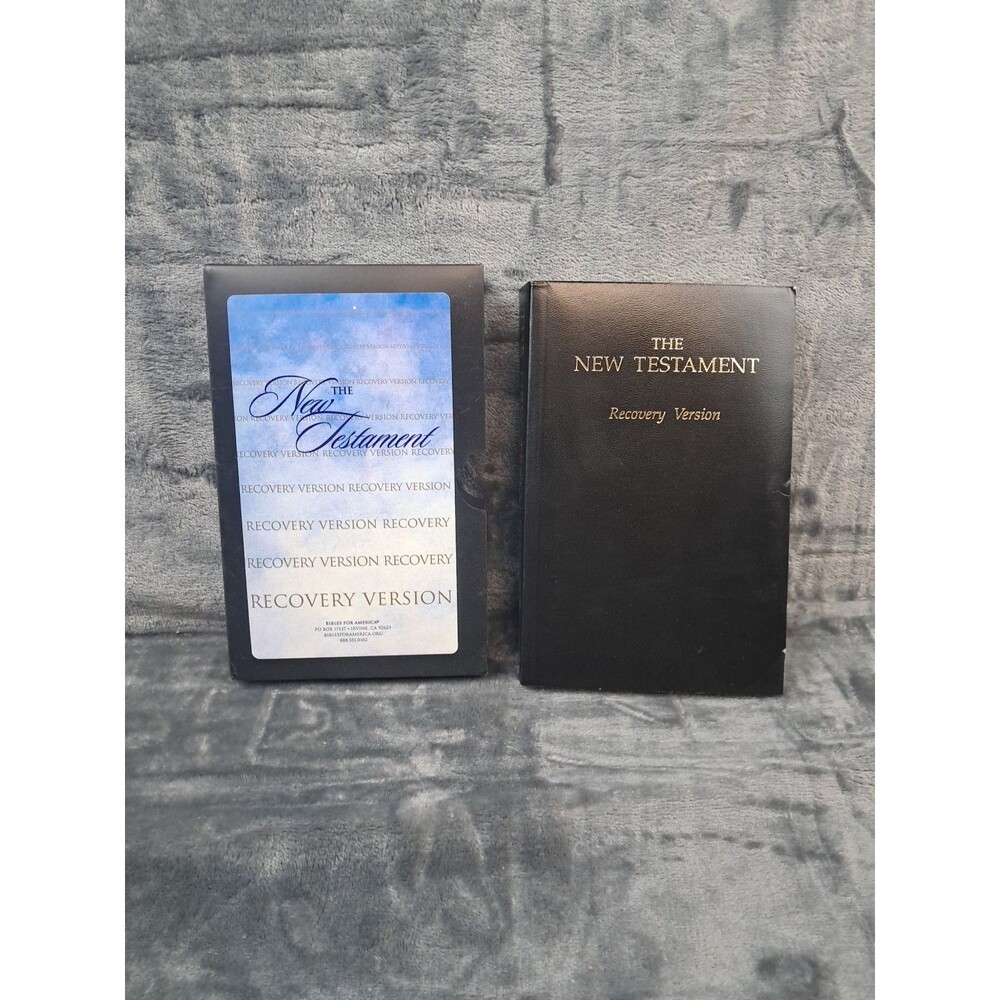 The New Testament, Recovery Version, Living Stream Ministry With cover/Box